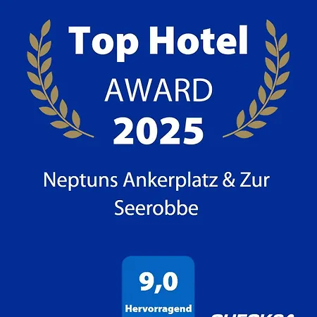 호텔 Hotel Neptuns Ankerplatz & Zur Seerobbe 3*